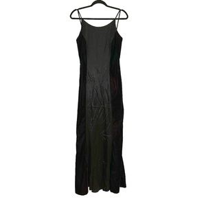 Jessica McClintock Gunne Sax Vintage Velvet Maxi Dress 7/8